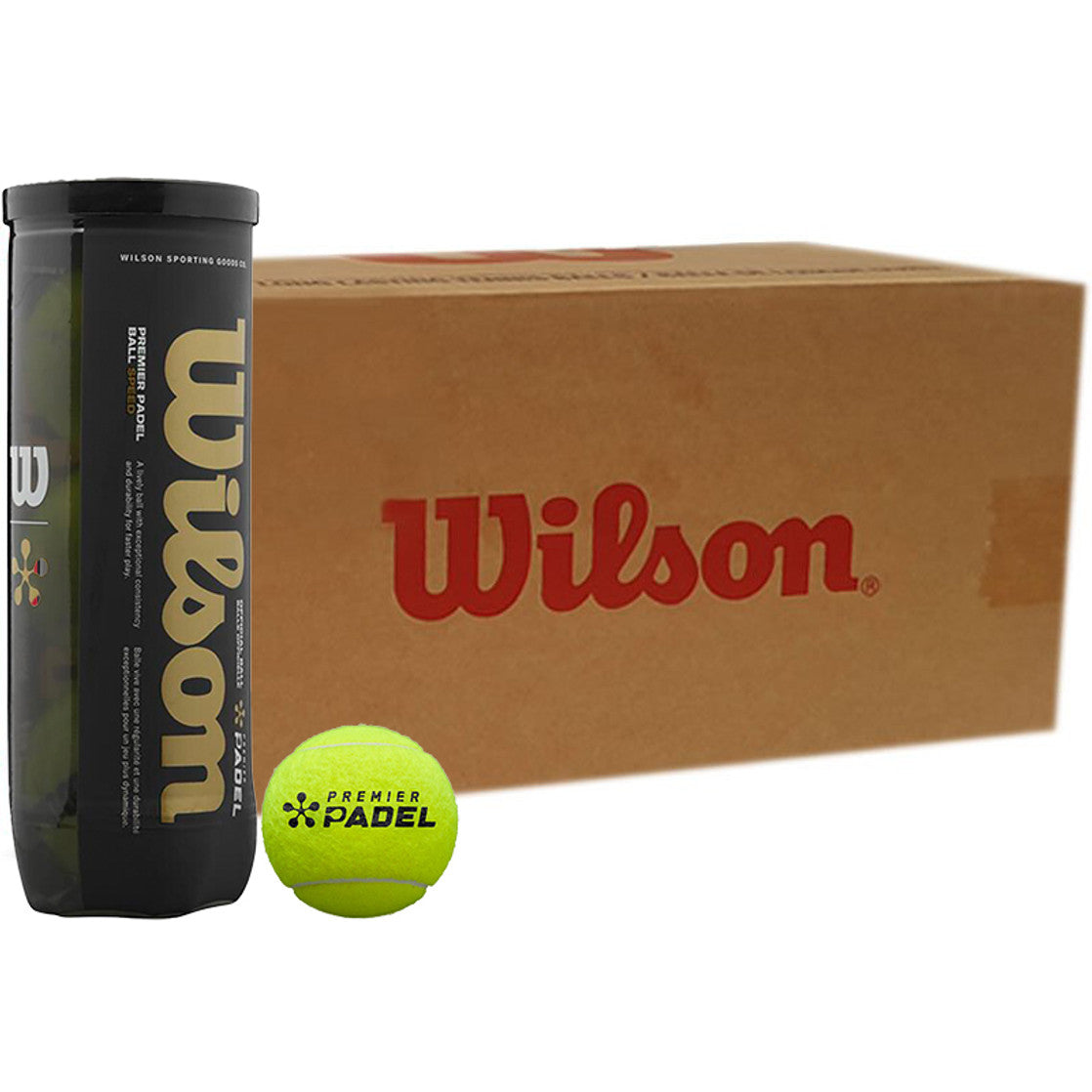 Wilson Premier Padel Speed 24x3 St. (6 Dozijn)