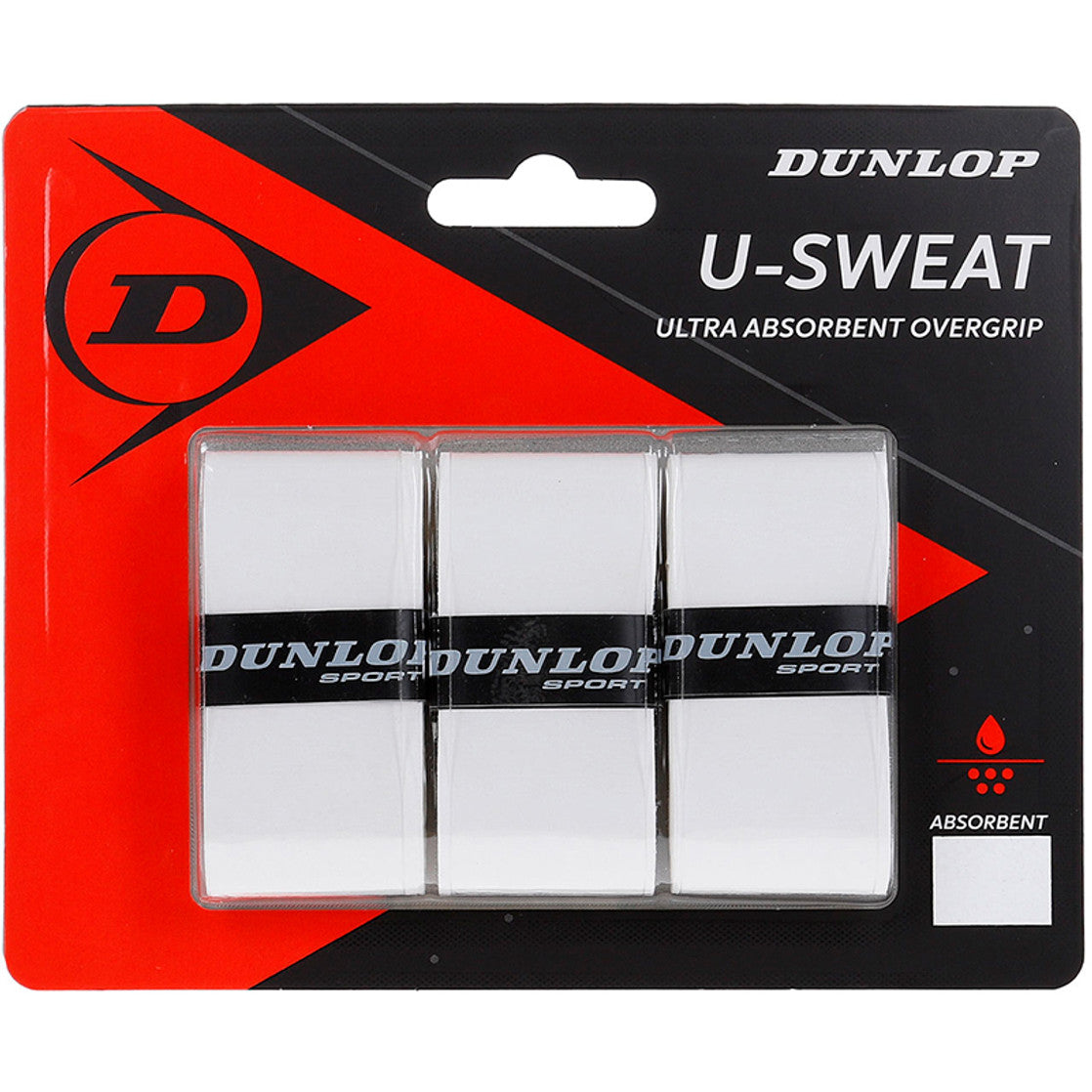 Dunlop D Tac U-Sweat Overgrip 3 St.