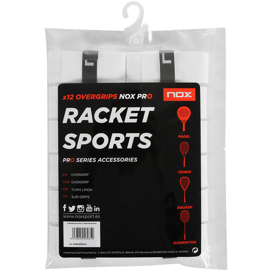 Nox Pro Overgrip 12 St.