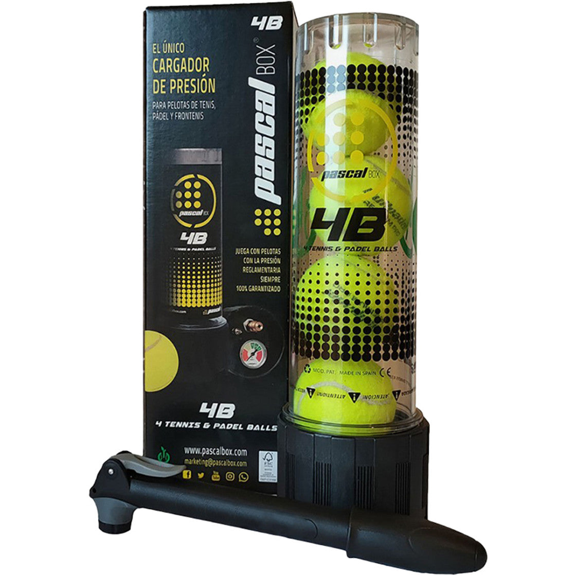 Bullpadel Pascal Box 4 St.